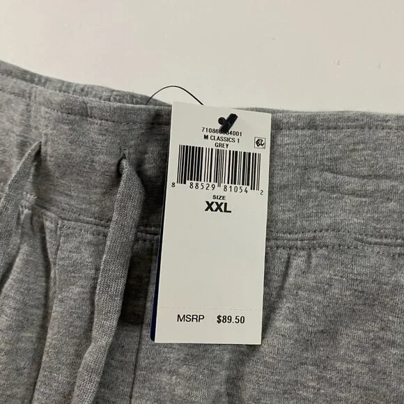 Polo Ralph Lauren Shorts Mens XXL Gray Sweat Athletic Zip Pocket Terry Drawsting - Picture 5 of 14